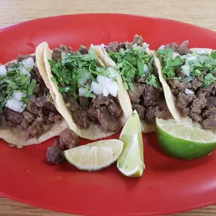 Steak tacos