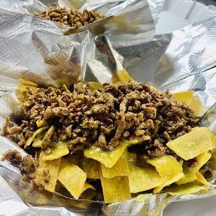 Chilaquiles w/ Asada meat