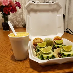 Asada Tacos and Elotes