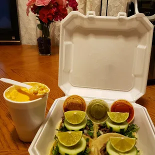 Asada Tacos and Elotes