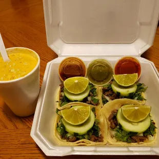 Asada Tacos and Elotes