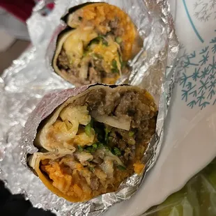 Asada burrito