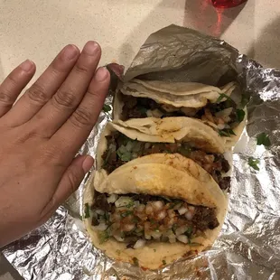 Mini tacos