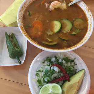 Seafood soup