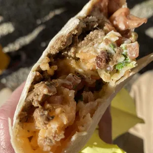 Asada burrito