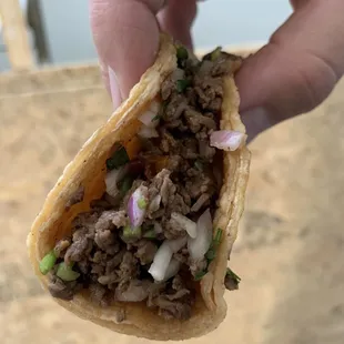 Asada taco done right
