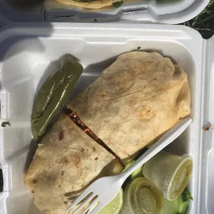 Mixed burrito
