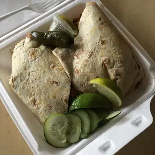 Burrito El Pastor.