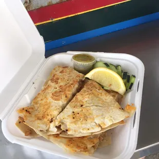 Chicken quesadilla