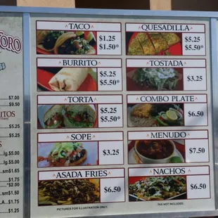 ramen and noodles, menu