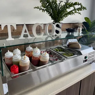 Salsa bar