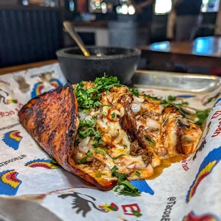 quesabirria tacos (3) combo w/soup $15