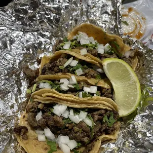 Steak tacos