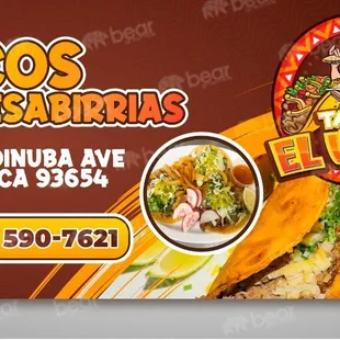a banner for a mexican restaurant