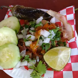 Tacos de tripas
