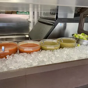 Salsa bar