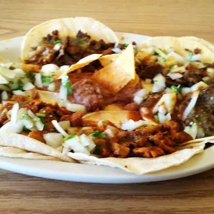 2 for $1 tacos.  Al Pastor is by far the best.  DELICIOUS!!!!