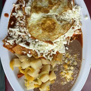 Chilaquiles Plate