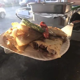 Quesadilla de maíz
