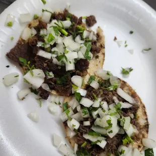 Taco de cabeza &amp; Asada