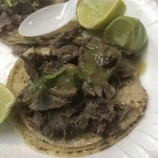 These tacos are so delicious and non greasy. Highly recommended!