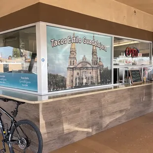 This is the front sign of the restaurant.