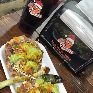 2 Lorenza's de carne asada Algo Vien ‍‍