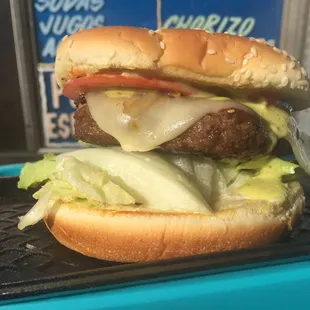 La mexicana burger (spicy)