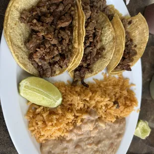 3 taco combo