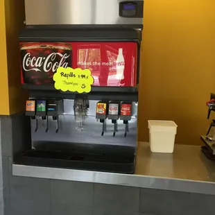No free refills.  Silly in 2015.