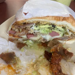 Torta cuba is really hefty meat wise &amp; has a lot of flavor + good salsa