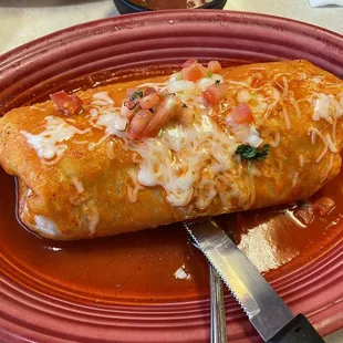 Wet burrito