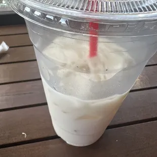 Agua de Horchata just like in Mexico City, authentic and traditional taste for Mexico. Yum!!