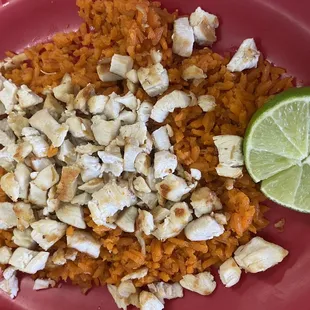 Grilled Chicken &amp; Rice