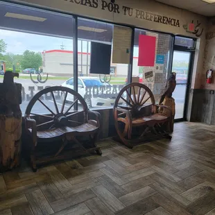 Wheelchair seating.....