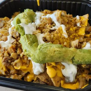 Chicken nachos