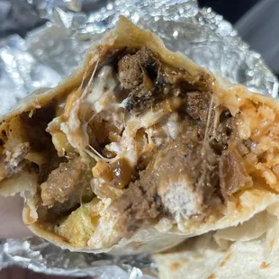 Pastor Super Burrito