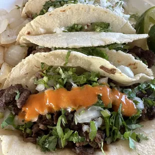 Tortilla was on dry side even tho handmade
