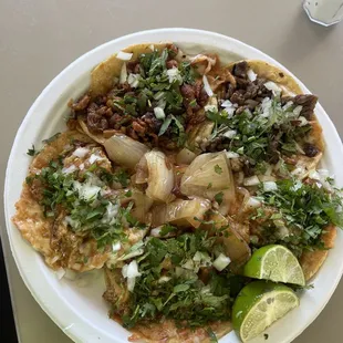 Asada Chicharrón  Pastor best tacos in San Jose you get that crunch with the taco with how Jefe does it bomb