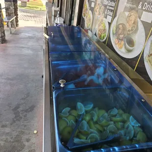 Condiments bar