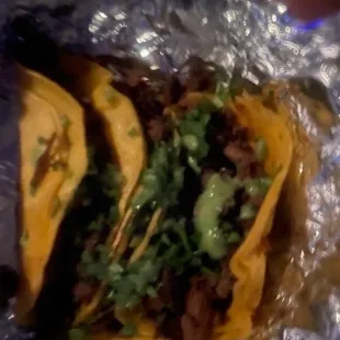 4 asada tacos no onions