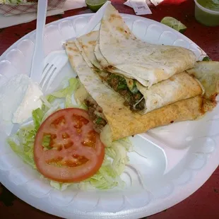 carne asada quesadilla