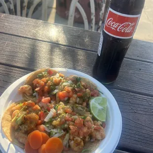 Shrimp tacos