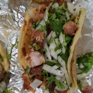 One of my carnitas tacos
