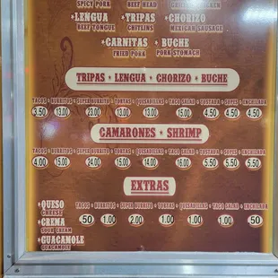 Menu, Sept &apos;23