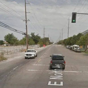 Corner of Chestnut Ave &amp; North Ave in Fresno, CA