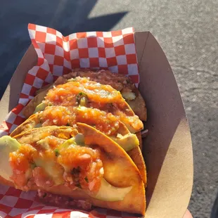 Shrimp    crunchy tacos