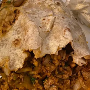 Al Pastor Burrito