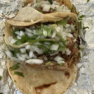 Carnitas tacos.