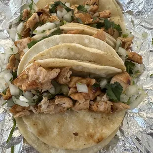 Chicken, Tacos
